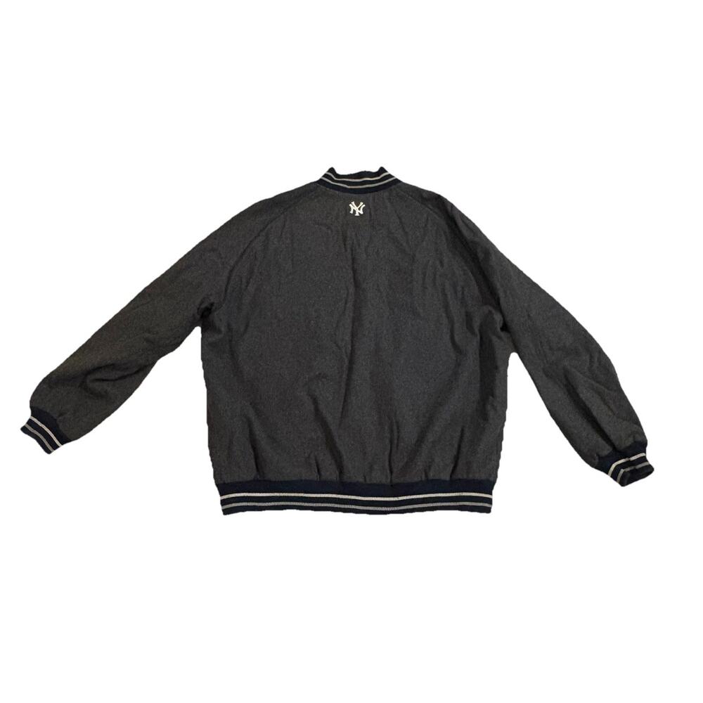 90s Vtg NY Yankees G-III Sports By Carl Banks Wool Blend Bomber Jacket SZ Xxl - Picture 4 of 7